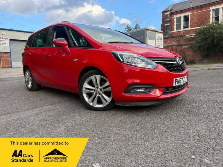 2017 Vauxhall Zafira Tourer 1.4i Turbo SRi Nav Euro 6 5dr MPV Petrol Manual