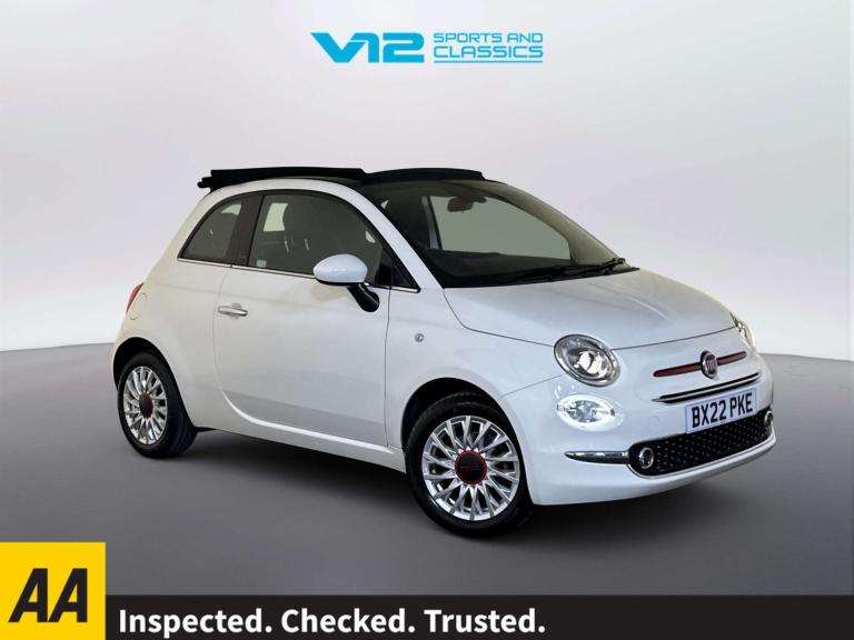 2022 Fiat 500C 1.0 MHEV RED Convertible 2dr Petrol Manual Euro 6 (s/s) (70 bhp) Convertible Petro...