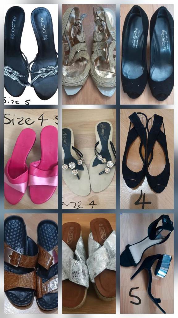 Job lot of  9 shoes