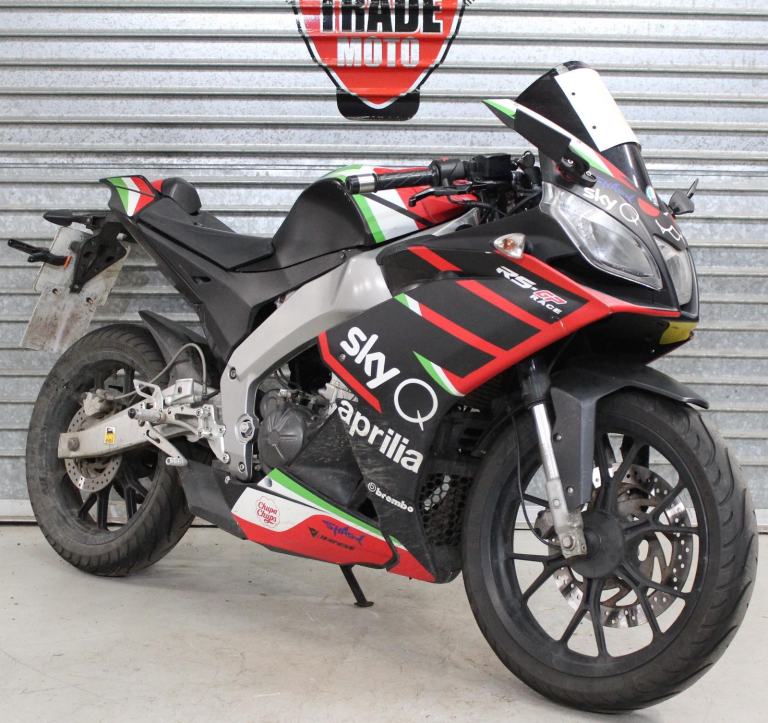 2015 65 APRILIA RS4 RS 125 SKY Q MOTO GP REPLICA TRADE SALE 16K NEW MOT RS125