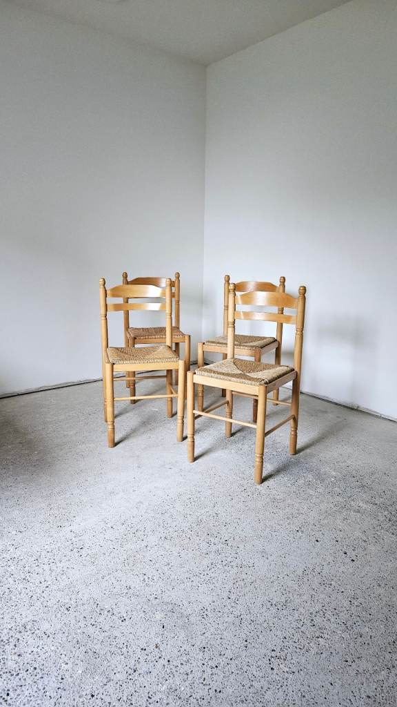 French farmhouse chairs x4