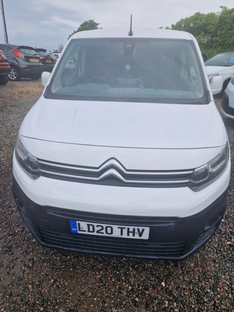 2020 Citroen Berlingo 1.5 BlueHDi 1000Kg Driver 100ps PANEL VAN Diesel Manual