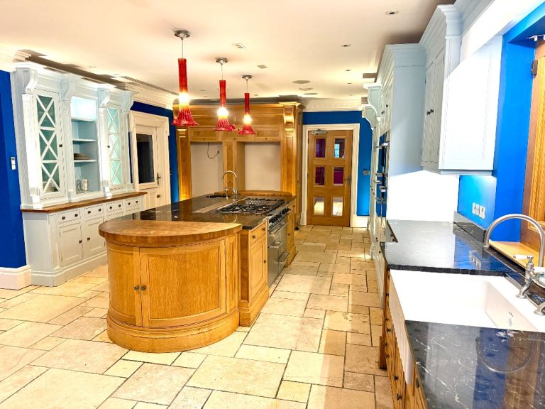 Clive Christian Kitchen With Island & Miele Appliances, Range Oven RRP £270,000