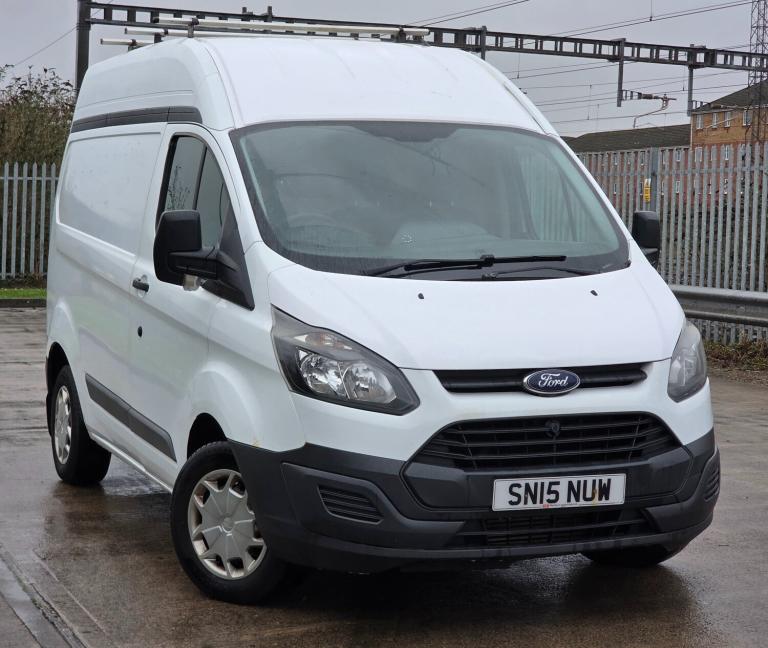2015 Ford Transit Custom 2.2 TDCi 100ps High Roof Van Manual Diesel White PANEL VAN Diesel Manual