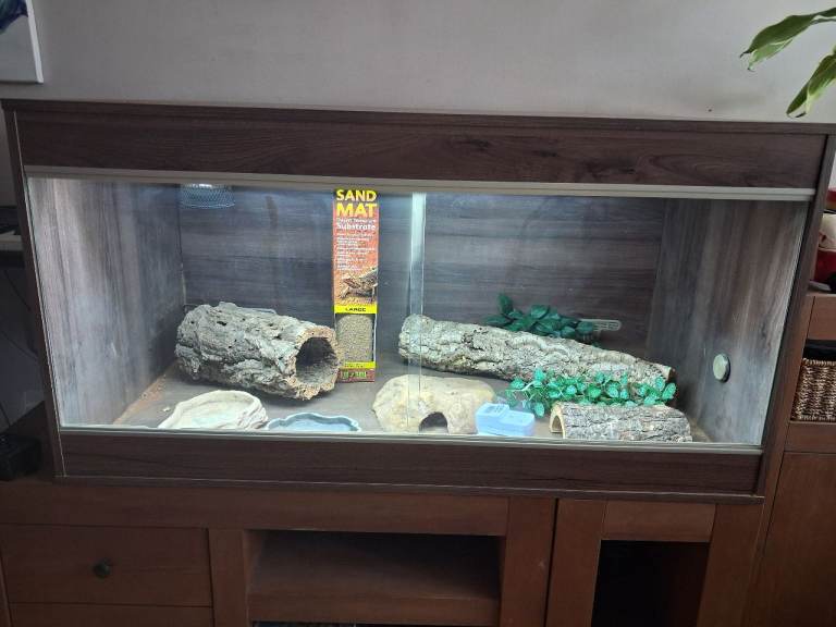 Vivarium Tank and accessories
