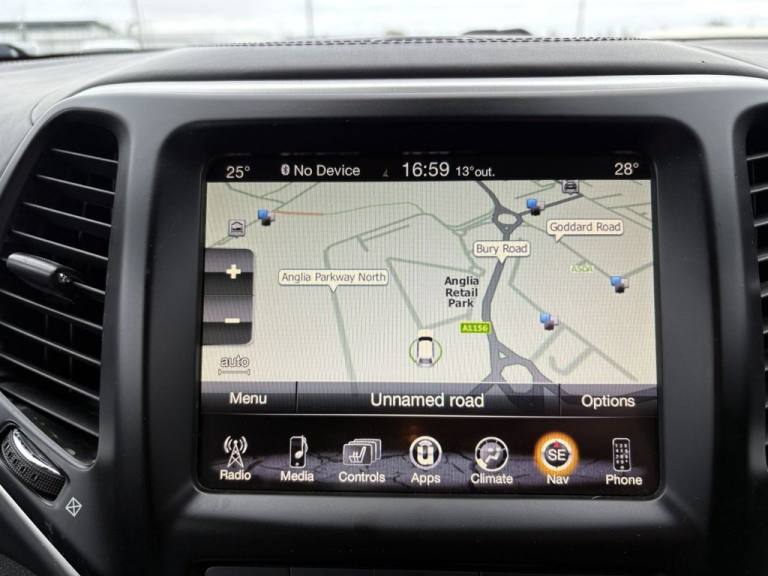 2018 Jeep Cherokee 2.2 MultiJetII Overland SUV 5dr Diesel Auto 4WD Euro 6 (s/s) (200 ps) ESTATE D...