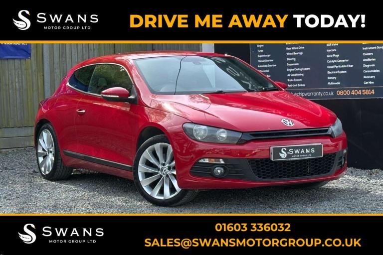 2013 Volkswagen Scirocco 2.0 TSI GT Hatchback Petrol Manual