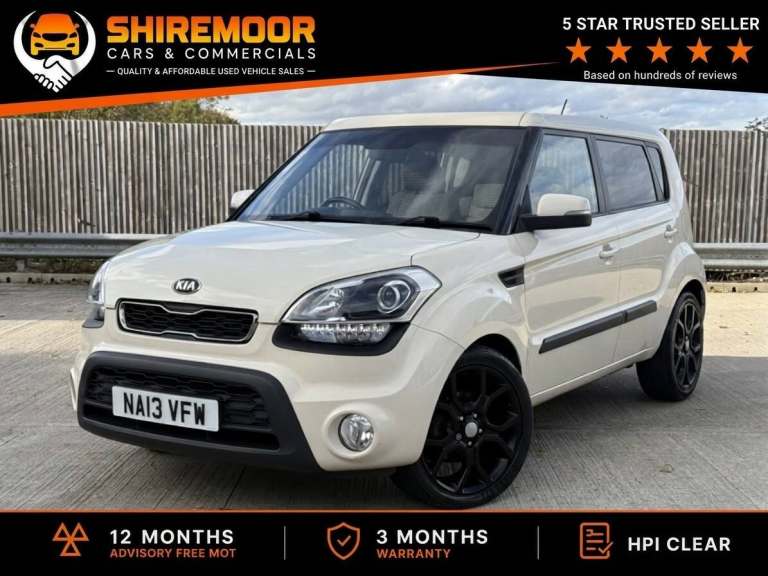 2013 Kia Soul SHAKER 1.6 CRDi | AUTOMATIC | 32K LOW MILEAGE | FULL MOT | RARE! | HATCHBACK Diesel...