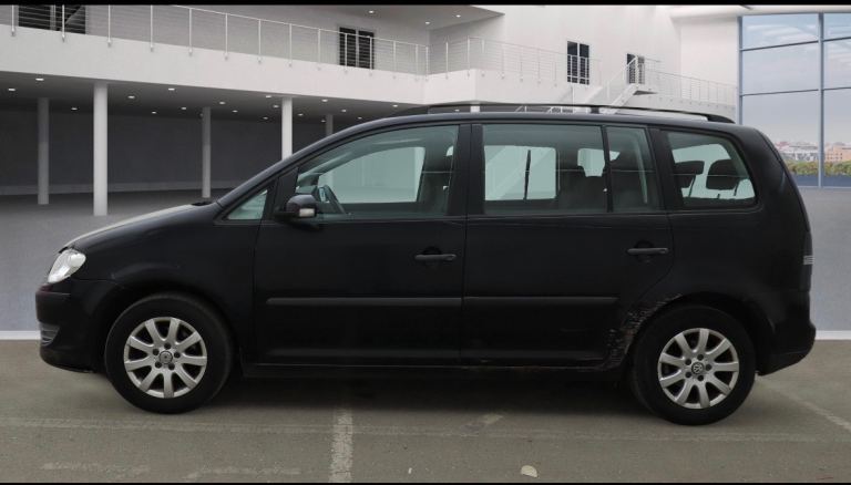 2009 Volkswagen Touran 1.6 S 5 Doors ULEZ Free 7 Seater 1 Year MOT Smooth Drive Clean Car Serviced 