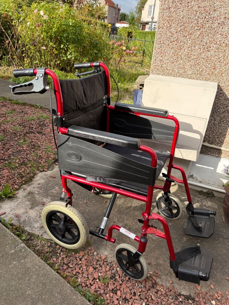 Folding Wheelchair – Good Condition, Fully Functional