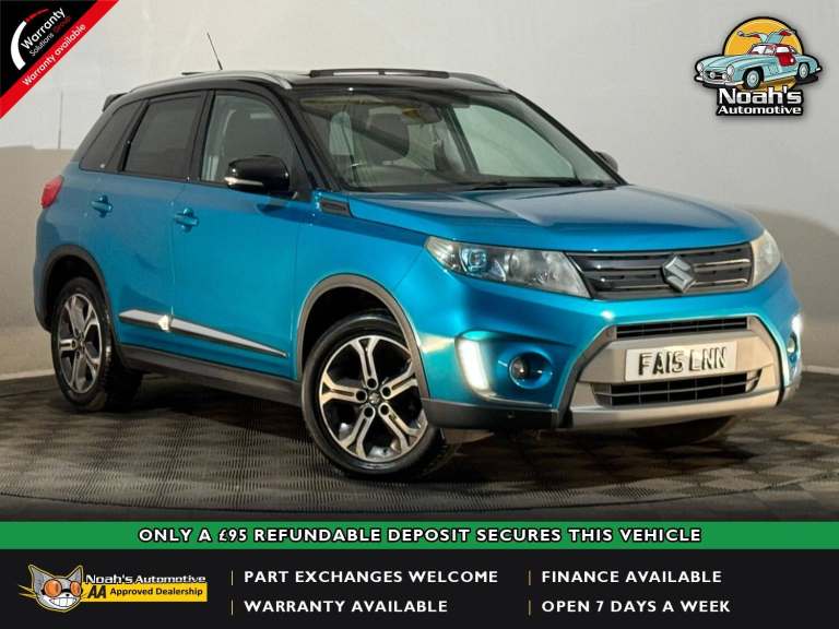 2015 SUZUKI VITARA SZ5 URBAN 1.6 PETROL 5 DOOR SUV 1 PREVIOUS OWNER LONG MOT