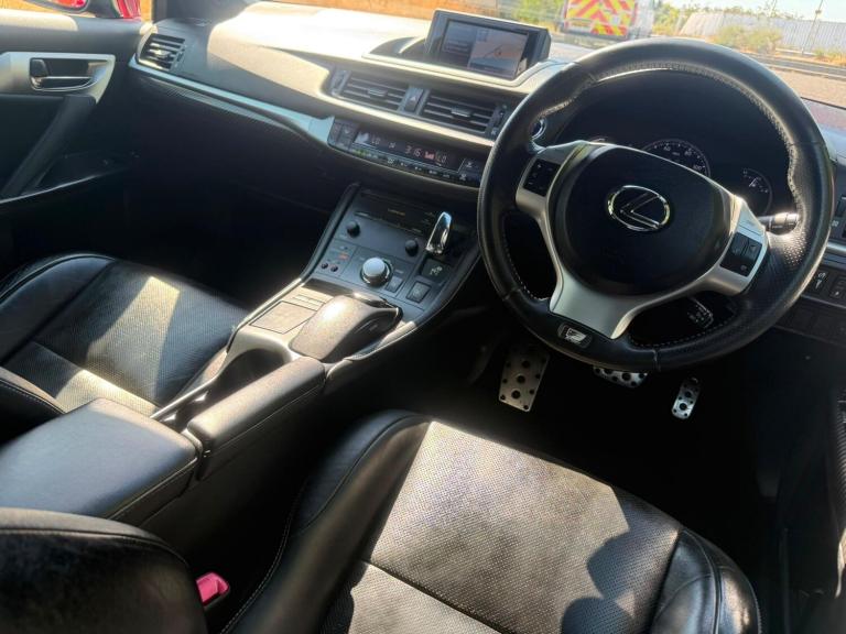 2014 Lexus CT 1.8 200h F Sport CVT Euro 5 (s/s) 5dr HATCHBACK Petrol/Electric Hybrid Automatic