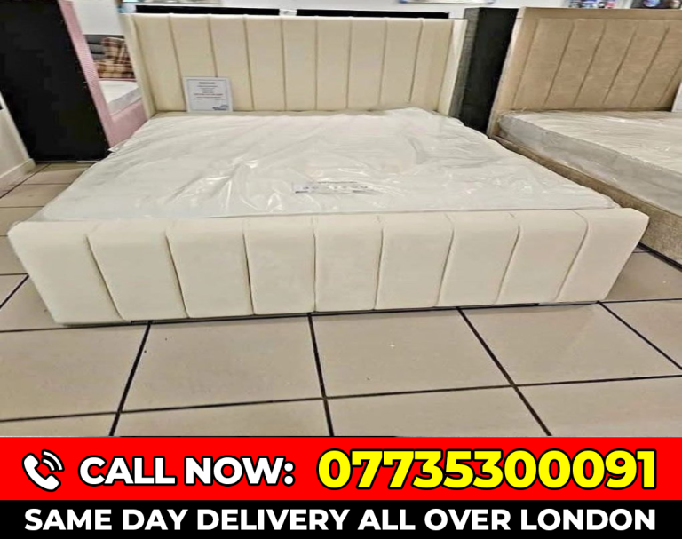 -Chal DOUBLE BED - WE HAVE SEINGLE AND SMALL DOUBLE - HEADBOARD - MATTRESS
