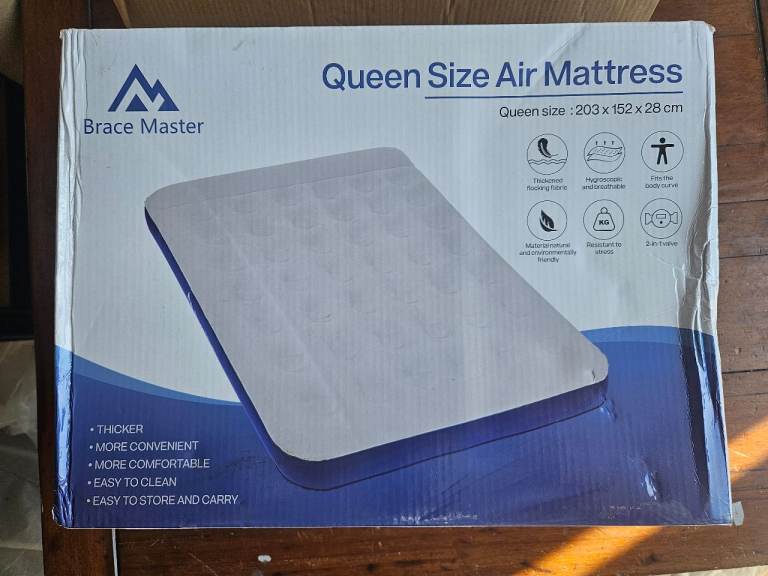 Brace Master Queen Size Air Mattress