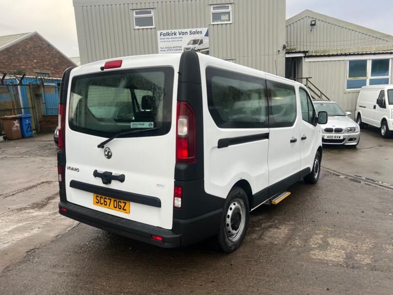 2018 Vauxhall Vivaro 2900 1.6CDTI 95PS ecoFLEX H1 Combi 9 Seat MPV Diesel Manual