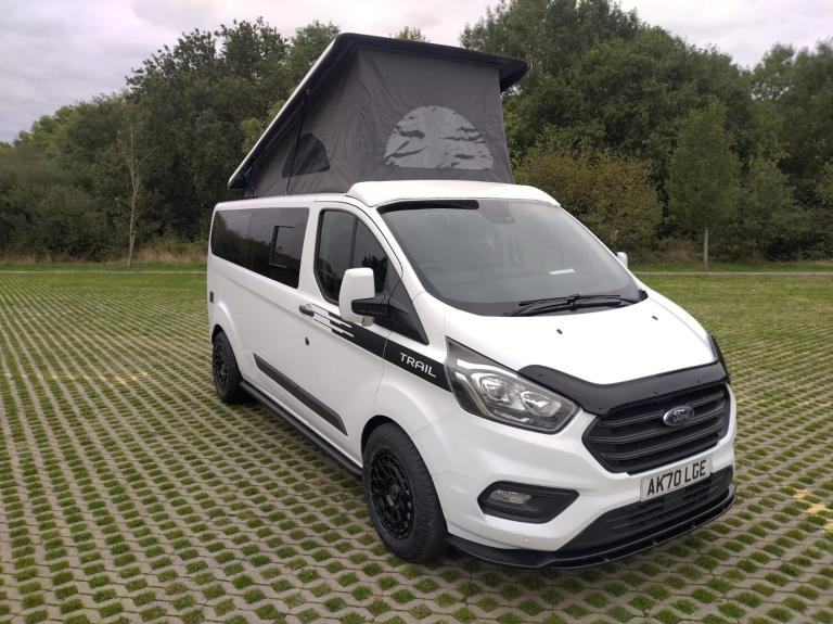 FORD TRANSIT CUSTOM 2.0 ECOBLUE CAMPER VAN 4 BERTH LWB 2021 / 70 @ MCD CARS 