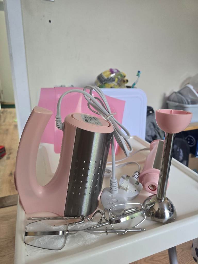 Hand blender and mixer.