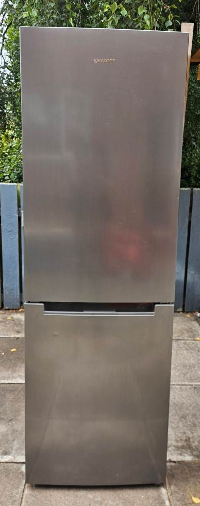 Kenwood silver fridge freezer 
