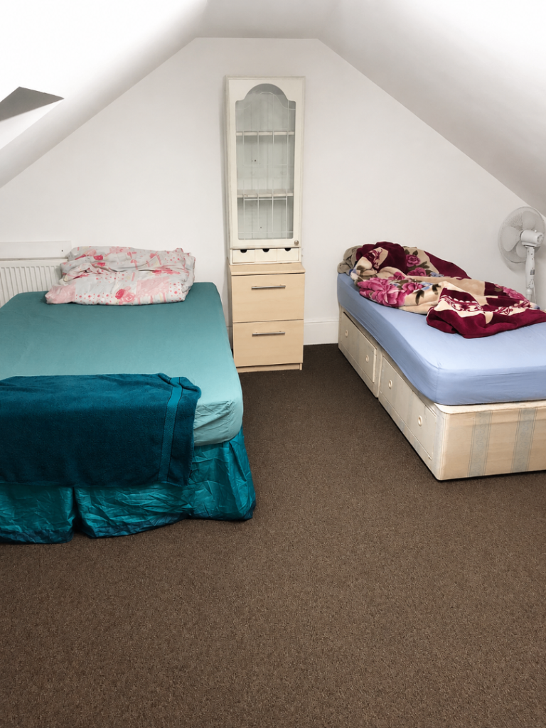 Loft room to rent for two boys 