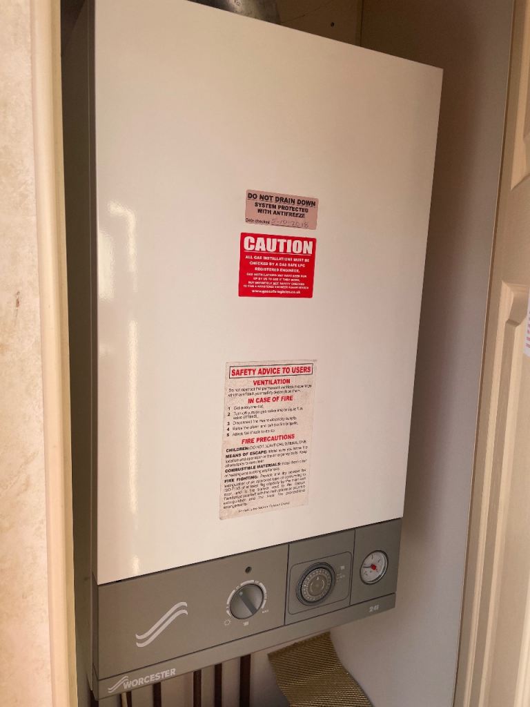 Complete central heating system 