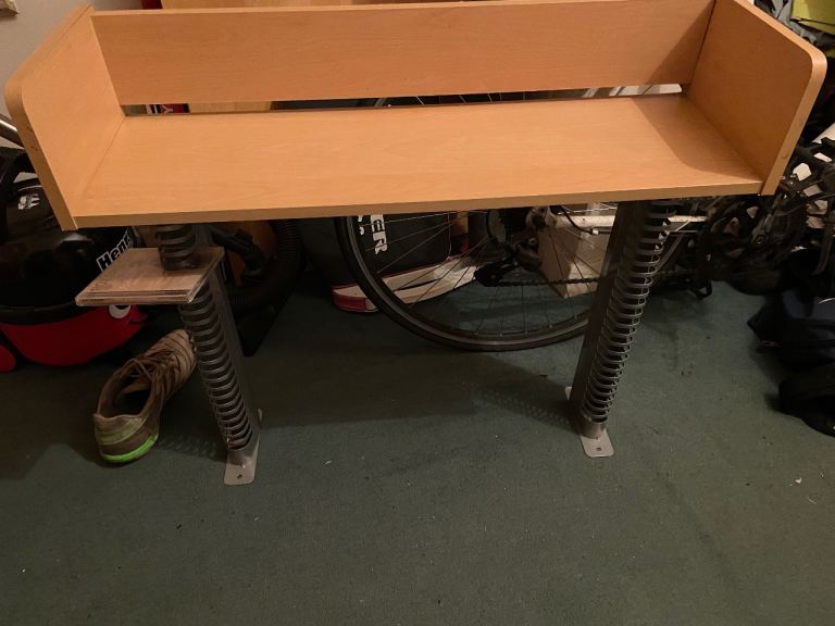 Double CD rack stand and shelf