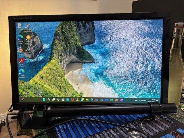 IIYAMA PROLITE E2482HS 24” HDMI MONITOR, WITH ADJUSTABLE ARM DESK MOUNT [D]