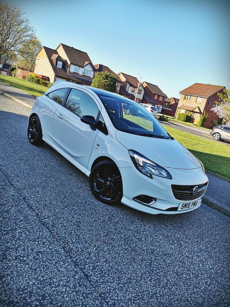 2015 VAUXHALL CORSA VX-LINE...1.4 PETROL...90 BHP...5 SPEED...1 OWNER...FSH...LONG MOT...VGC