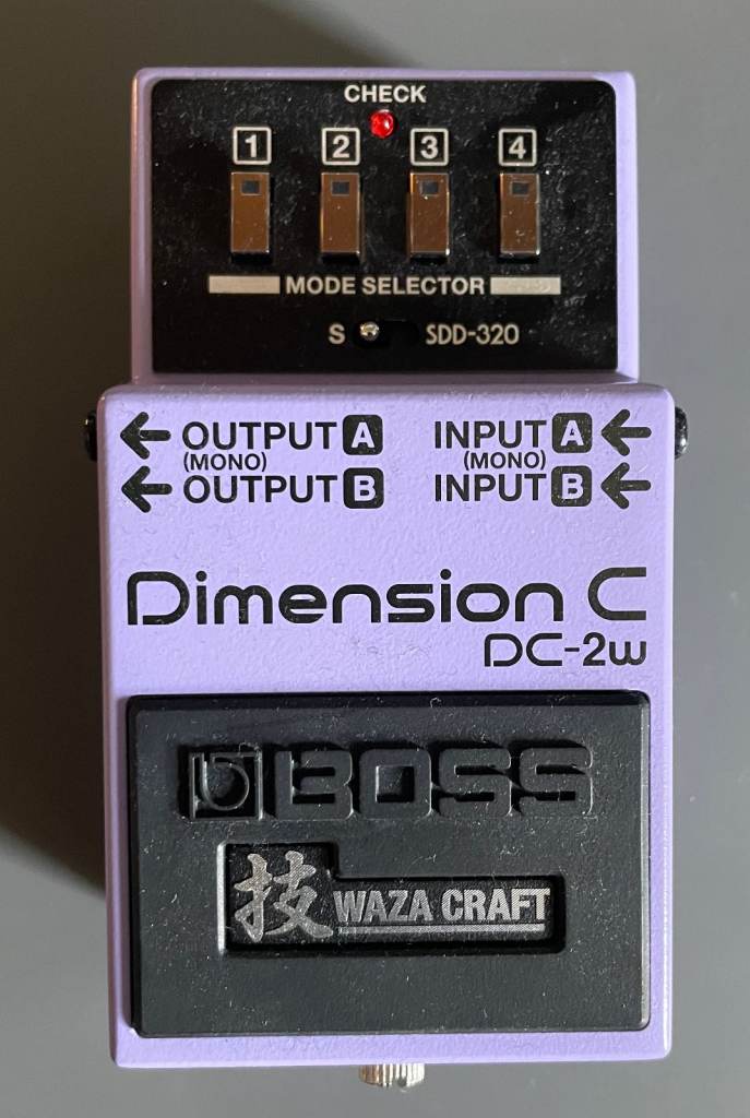 BOSS Dimension C DC-2w Waza Craft Guitar Pedal