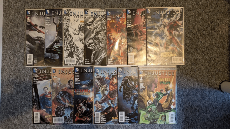 Mix of DC and Marvel Comics
