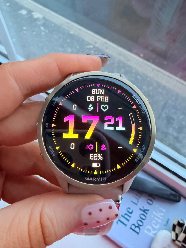 Garmin Forerunner 970 Smartwatch – Grey, Good Condition