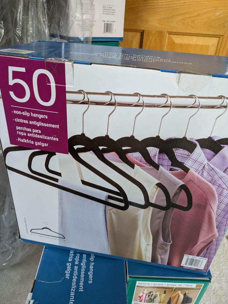 Hangers 5 boxes of 50 
