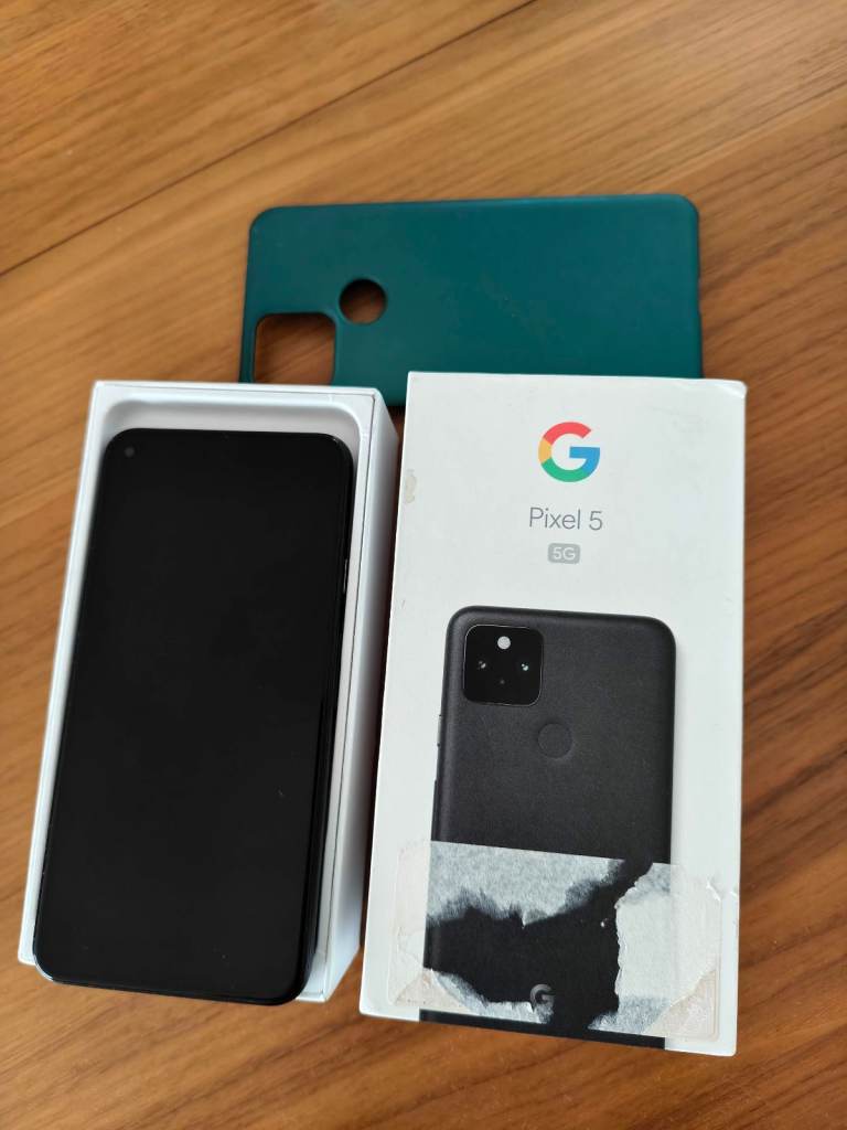 Google Pixel 5/128gb/Unlocked/boxed/Unlimited Google Photos Storage