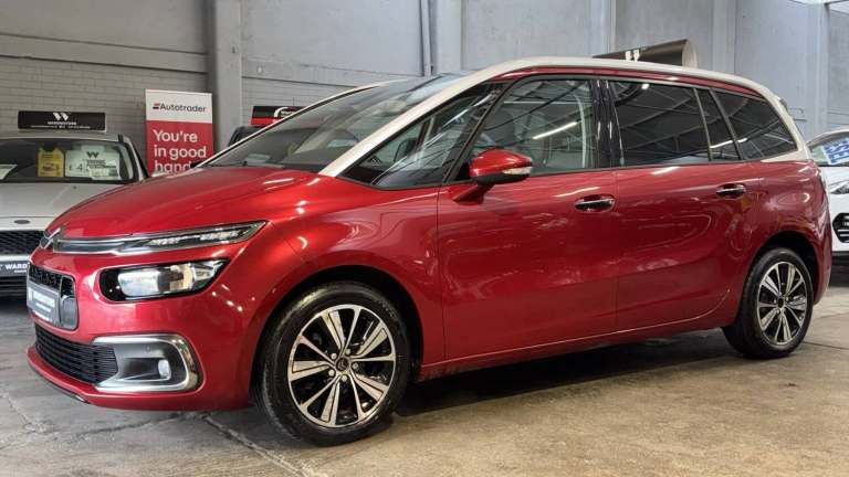 2017 Citroen Grand C4 Picasso 1.6 BlueHDi Flair Diesel Red 7 Seater 5dr LOW TAX+PANROOF+SATNAV MP...