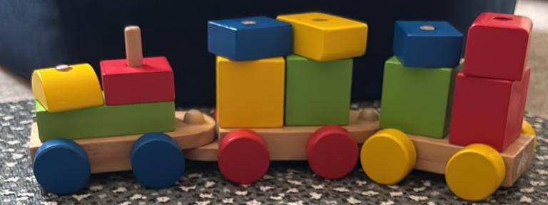 Woodlets Stacking Train RRP £12