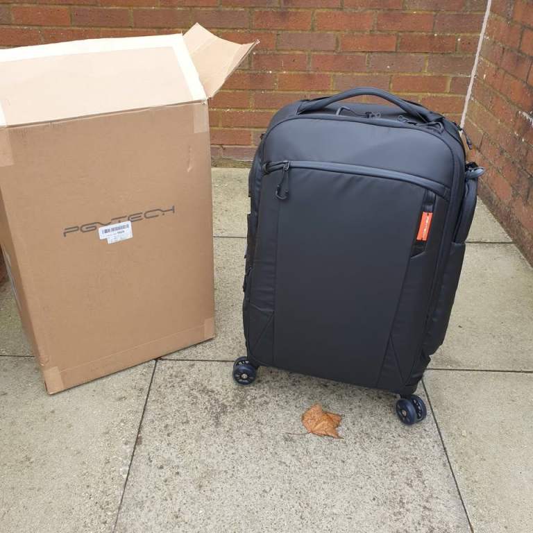 image for New PGYTECH Roller DSLR SLR Camera Backpack Dual Mode Travel Photographers bag Trolley Case lowepro