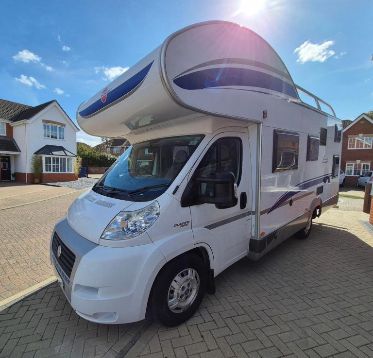 Burstner Levanto A576, 2008, Manual, 6 berth, 4 belts, bunk beds, air suspension