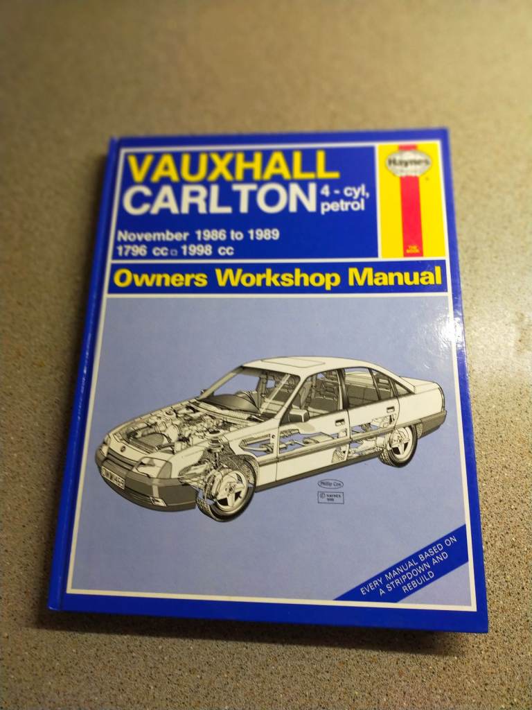 HAYNES VAUXHALL CARLTON MANUAL