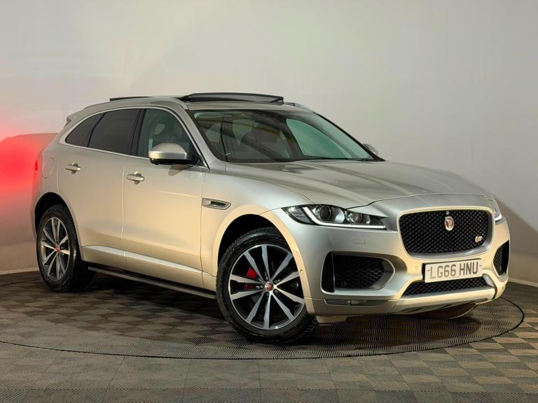 2016 66 JAGUAR F-PACE V6 S 3.0 PETROL SUPERCHARGED AUTOMATIC AWD 4X4 SUV 375 BHP