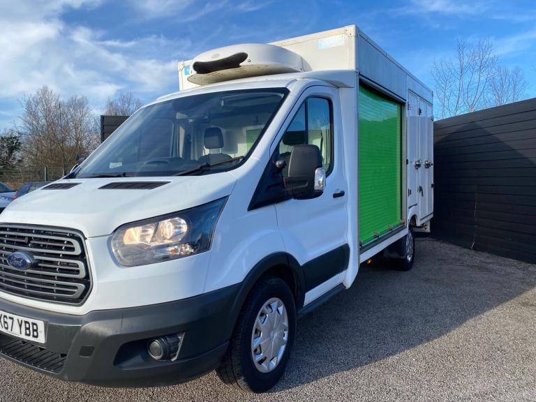 2017 Ford Transit 2.0 TDCi 130ps Chassis Cab Auto fridge freezer  CHASSIS CAB Diesel Automatic