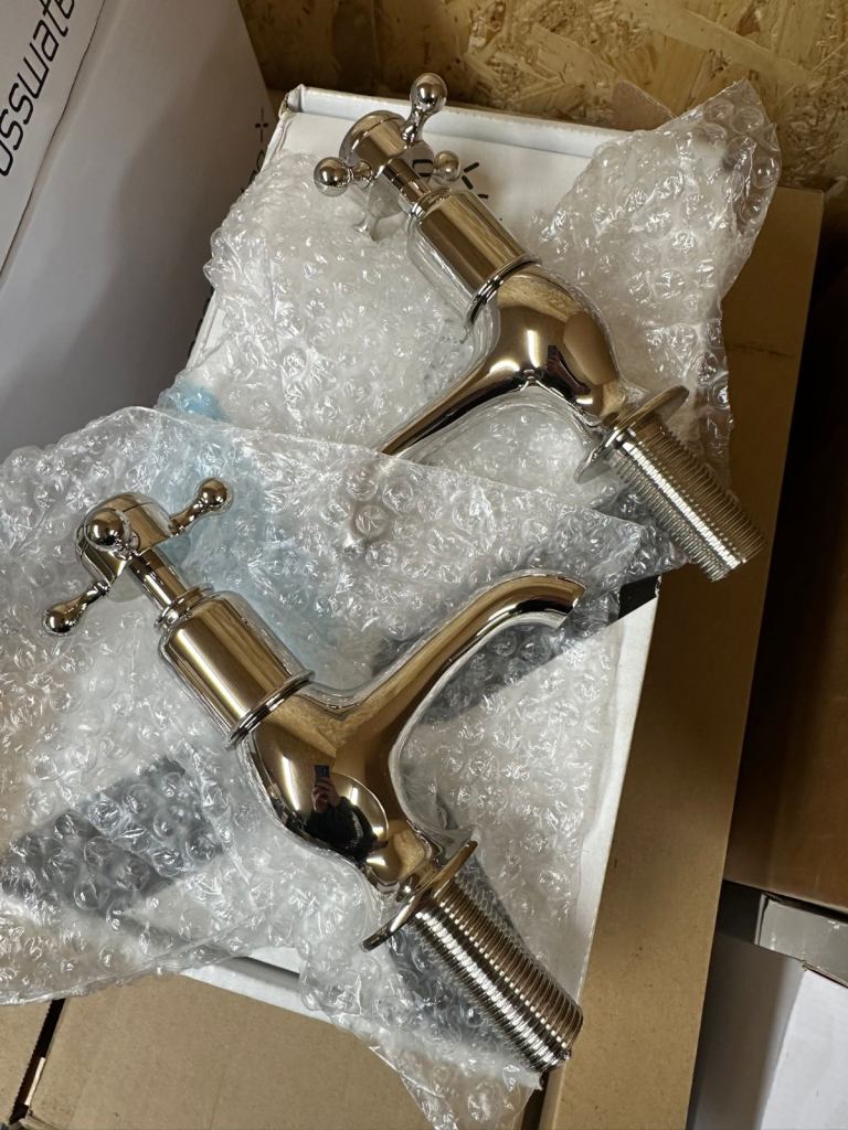 Crosswater Belgravia Basin Taps Nickel