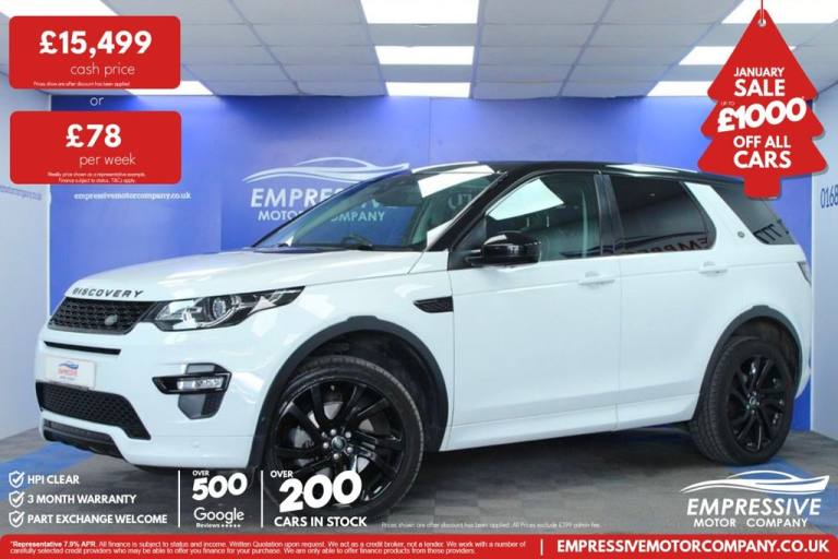 2017 67 LAND ROVER DISCOVERY SPORT 2.0 TD4 HSE DYNAMIC LUX 5D 180 BHP DIESEL