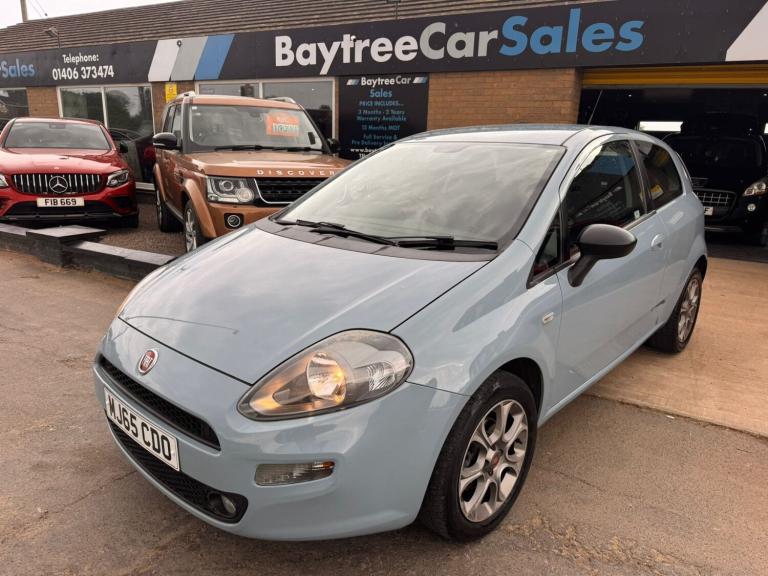 FIAT PUNTO 1.2 Punto 3-door 1.2 8v 69hp Easy+ Blue Manual Petrol 2015