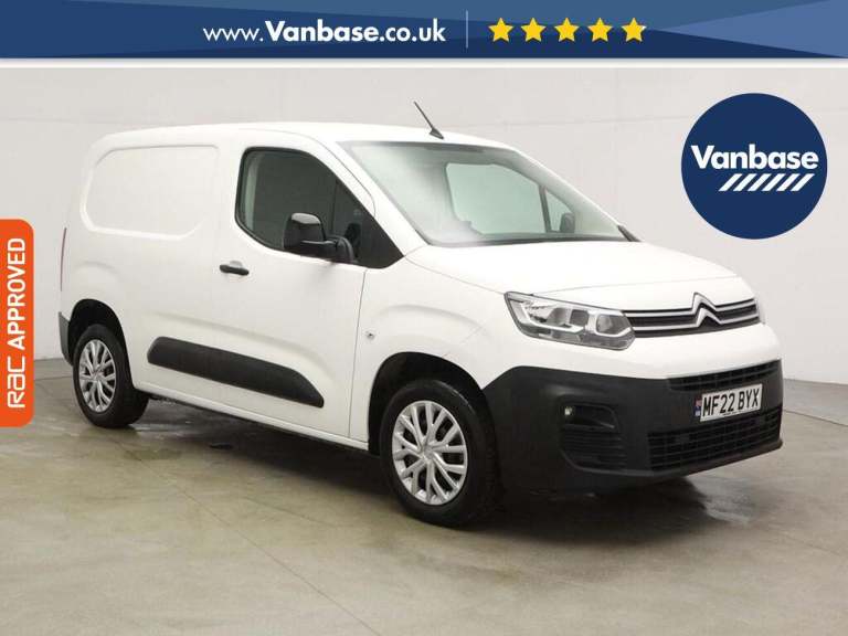 2022 Citroen Berlingo 1.5 BlueHDi 1000 Enterprise M Pro Panel Van 5dr Diesel Manual SWB Euro 6 (s...