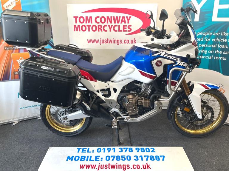 HONDA CRF1000 AFRICA TWIN ADVENTURE SPORT DCT, 2018(18), 15,285 MILES, £7495