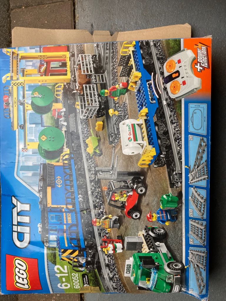 LEGO City Cargo Train 60052 Set – Complete Box