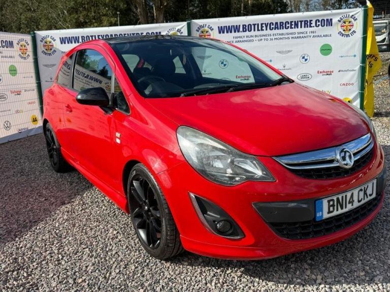 2014 Vauxhall Corsa 1.2 Limited Edition 3dr HATCHBACK PETROL Manual
