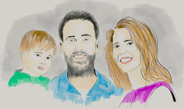 Freelance artist for personalised portraits