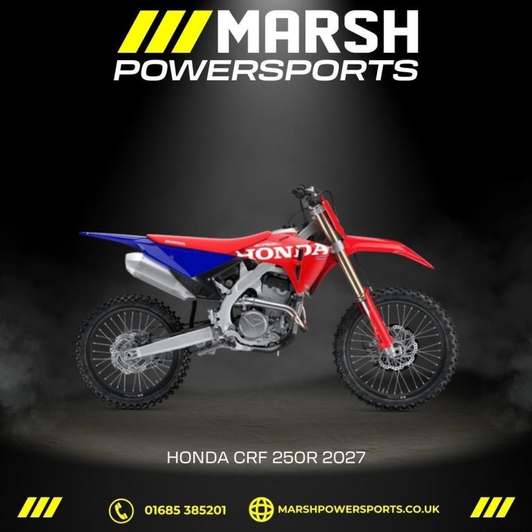 CRF 250 R 2027 Model - Honda Main Dealer - Reserve NOW!