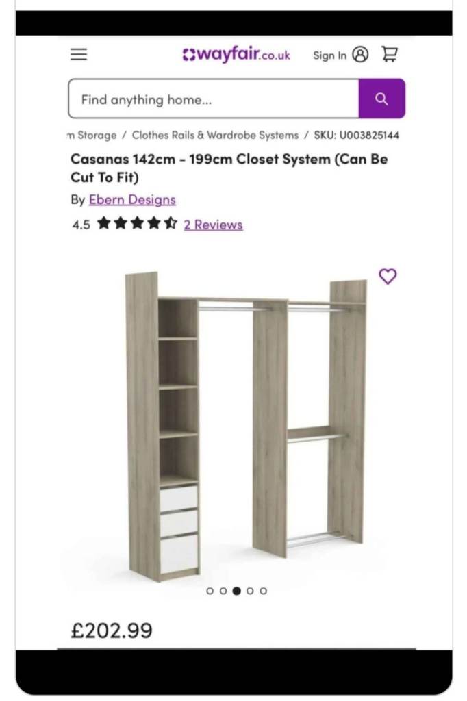Closet system