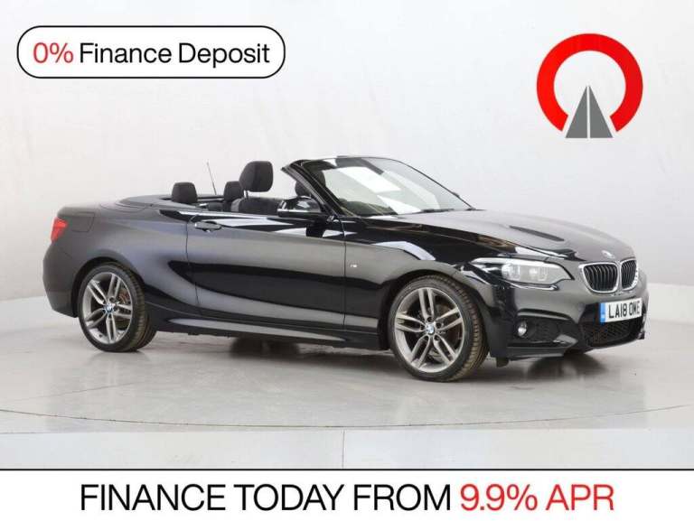 2018 BMW 2 Series 1.5 218i M Sport Convertible 2dr Petrol Manual Euro 6 (s/s) (136 ps) Convertibl...